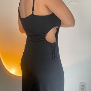 Black long jumpsuit